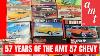 57 Years Of The Amt 57 Chevy Plastic Model Kits Thru The Years Vintage Model Car Kits