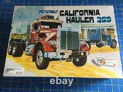866 PETERBILT 359 CALIFORNIA HAULER TRACTOR F/S Plastic Model hedders20oo