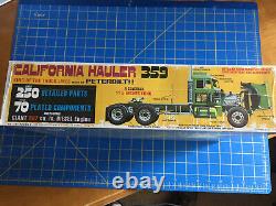 866 PETERBILT 359 CALIFORNIA HAULER TRACTOR F/S Plastic Model hedders20oo