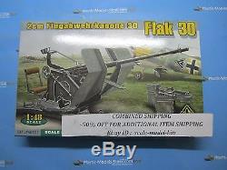 ACE 48102 1/48 2cm Flak 30 with trailer German Flak 30 anti aircraft WWII