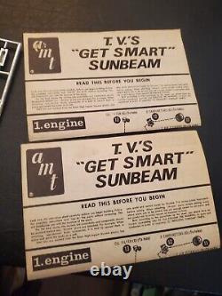 AMT 125 Get Smart Sunbeam Tiger Mark I Kit No. 925-200, Opened Box, Complete