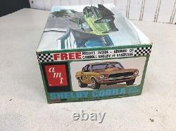 AMT 1968 Ford Mustang Shelby Cobra GT500 Car Model Kit Original issue T296 200