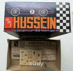 AMT Vintage Mecom Hussein 1964 124 scale model racing car kit unassembled