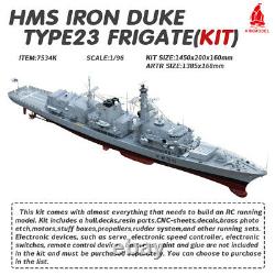 ARKMODEL 1/96 HMS Iron Duke Type 23 Frigate Royal Navy UK Ship Boat Model KIT