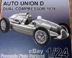 AUTO UNION D 1939 Dual Compressor 1/24 unassembled model kit FPPM