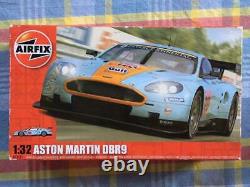 Airfix 132 Scale Aston Martin DBR9 Automotive Plastic Model Kit Unassembled