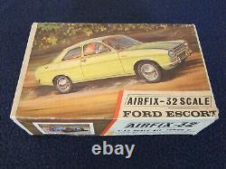 Airfix Ford Escort Mk 1 132 Scale Plastic Model Kit unmade in Box