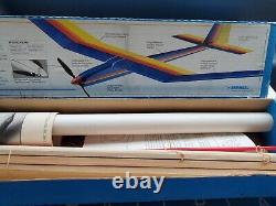 Airtronics Eclipse Sailplane Airplane Deluxe Kit 78 Balsa Model Plane 900219