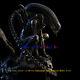 Alien 25cmH Unpainted 3D Printing Model Kit Unassembled Garage Kit GK Figure New