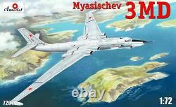 Amodel 72014 1/72 Myasishchev 3MD Stilyaga Russia Aircraft model plastic kit