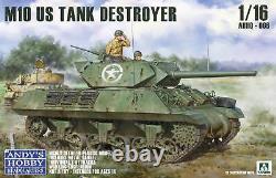 Andy's Hobby Headquarters 1/16 US M10 Tank Destroyer Plastic Model Kit