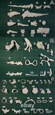 Anime Elin 1/6 Figures Unpainted GK Models Unassembled Resin Garage Kits 27.5cmH