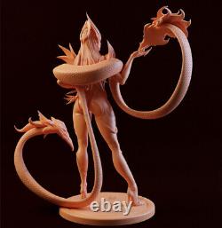 Anime Evelynn Unpainted GK Model 3D Printed Figures Unassembled Blank Resin Kits