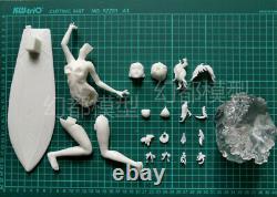 Anime Fate Mordred Beauty Unpainted GK Model Unassembled Action Figure Resin Kit