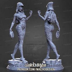 Anime Gwen Stacy Unpainted GK Models 3D Printed Figures Unassembled Resin Kits 2