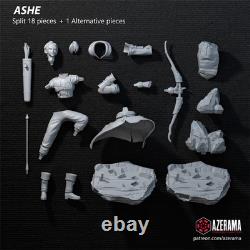 Ashe 3D Printing Unassembled Unpainted Model Kits Resin Garage Kits