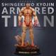 Attack on Titan 3D Printing GK Figure Model Kits Unpainted Unassembled 4Sizes