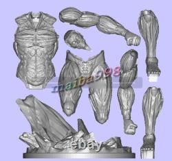 Attack on Titan 3D Printing GK Figure Model Kits Unpainted Unassembled 4Sizes