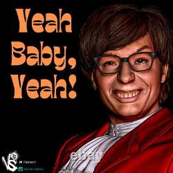 Austin Powers Diorama Unpainted Unassembled 3D printed Resin Model Kit GK2