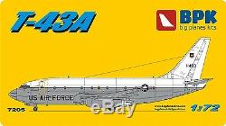 BPK 7205 1/72 Aircraft Boeing 737-200 T-43a Plastic Model Kit
