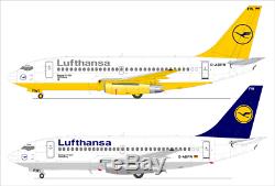 BPK 7206 1/72 Aircraft Boeing 737-200 Lufthansa Plastic Model Kit