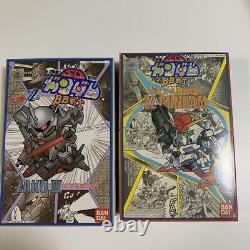 Bandai BB Senshi Zaku III & Full Armor ZZ Gundam Model Kits Unassembled