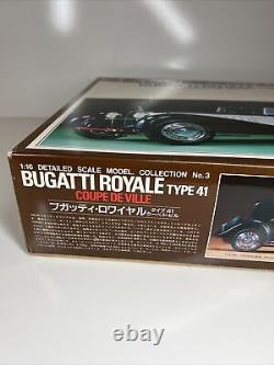 Bandai BUGATTI ROYALE TYPE 41 Coupe De Ville 1/16 Scale Classic Model Dad AS IS
