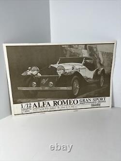 Bandai Model Kit Big 1/12 Scale Alfa Romeo Gran Sport Electric Motor #0538005