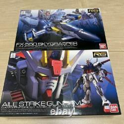 Bandai Unassembled Gundam Model Kits RG Ale Strike Gundam RG Sky Glasper Pla