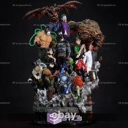 Batman his many enemies Sculpture Statue Model Kit Unpainted/Unassembled