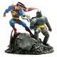 Batman vs Superman hero Diorama Figure Model Resin Kit Unpainted Unassembled