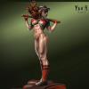Batwoman Unassembled Unpainted 3D Printing Resin Model Kits Garage Kits