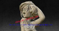 Beauty Girl 20cm H Unpainted Figure Model Kit 3D Printing Unassembled Statue GK