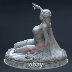 Beauty Girl Unpainted 15cm H Model Kit Unassembled 3D Print Garage Kit GK Statue