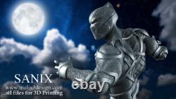 Black Panther Marvel Resin Sculpture Statue Model Kit Unpainted/Unassembled