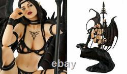 Black Tinkerbell Fantasy Girl Luis Royo 1/6 Unpainted Figure Model Resin Kit