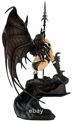 Black Tinkerbell Fantasy Girl Luis Royo 1/6 Unpainted Figure Model Resin Kit