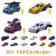 Blokees Transformers Hot 1/64 Car Model Kit Wheels Toys C04 Lot All 16PCS