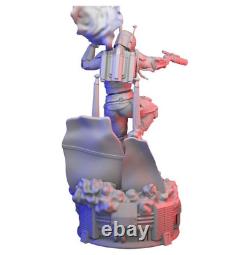 Boba Feet 3D Printed Model Unpainted Unassembled GK 16 Scale