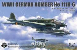 Border 1/35 BF-018 WWII German Bomber He 111H-6 Full Interior Military Model Kit