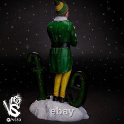 Buddy the Elf Unpainted Unassembled 3D printed Resin Model Kit GK2