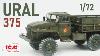 Building The Ural 375d From ICM 1 72 Model Kit