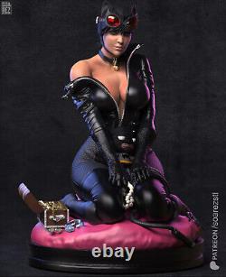 CATWOMAN 3D Printing Unassembled Unpainted Resin Model Kits Garage Kits