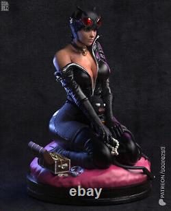 CATWOMAN 3D Printing Unassembled Unpainted Resin Model Kits Garage Kits