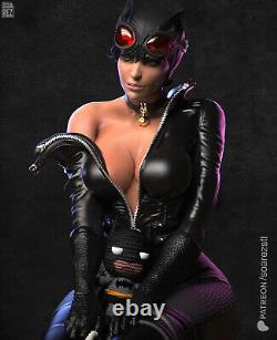 CATWOMAN 3D Printing Unassembled Unpainted Resin Model Kits Garage Kits