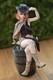 COWGIRL LIV Unassembled Unpainted Resin 1/8 Scale Model Kits Garage Kits Recast