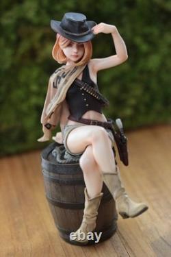 COWGIRL LIV Unassembled Unpainted Resin 1/8 Scale Model Kits Garage Kits Recast