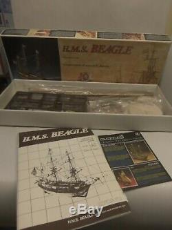 C. MAMOLI 164 scale H. M. S. BEAGLE Wooden Kit. UNASSEMBLED
