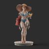 Cammy Bikini Unassembled Unpainted 3D Printing Resin Model Kits Garage Kits