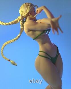 Cammy Street Fighter Unassembled Unpainted 14 Scale 3D Printed Model Kit GK